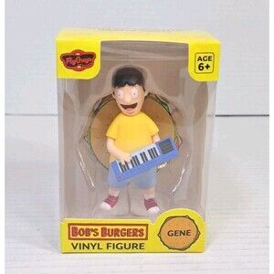 Bob's Burgers Gene Belcher 4" Vinyl Figure CultureFly FlyGuys Collectible NEW